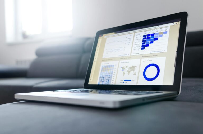 Data Analysis in 2026 - AI-Powered Analytics Dashboard showing charts and business intelligence