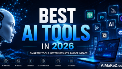 Best AI Tools in 2026 featuring artificial intelligence software, AI automation, AI writing, image generation, video creation, and productivity tools.