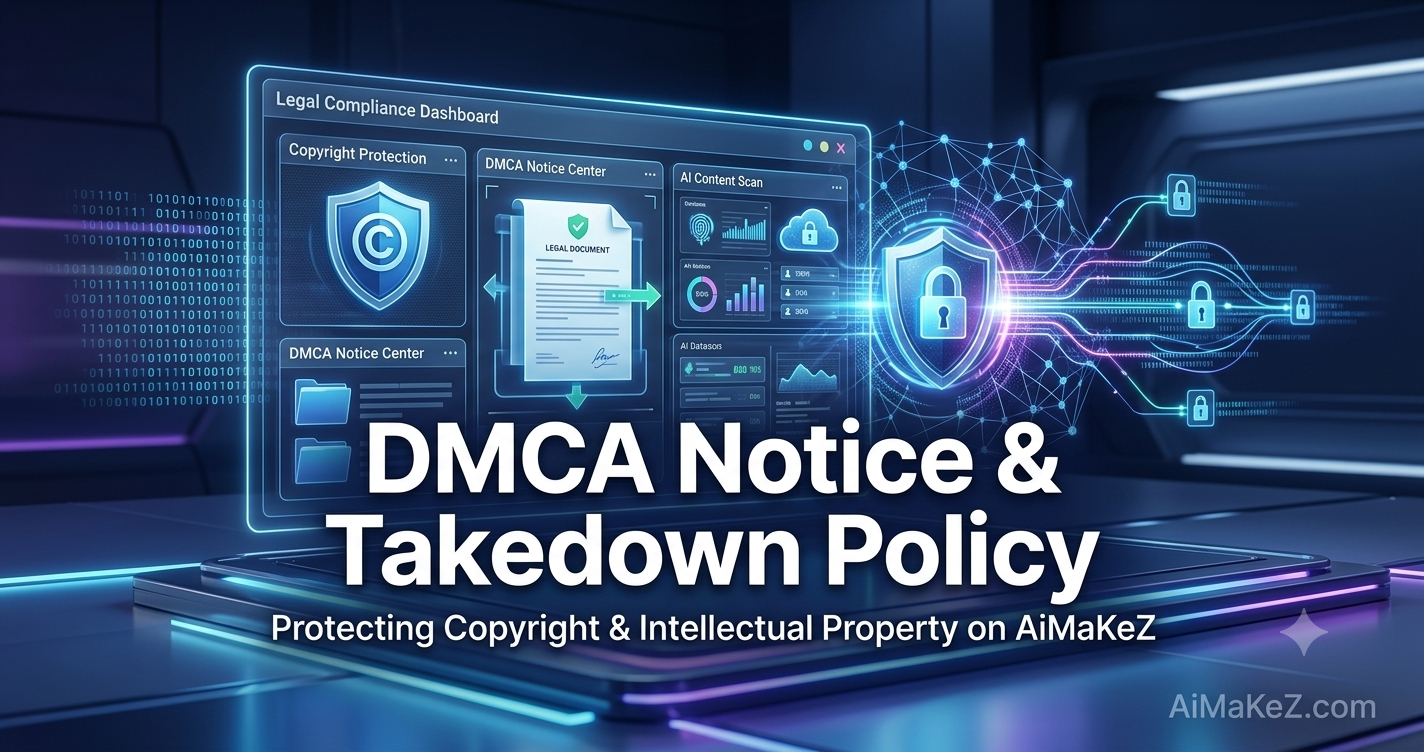 DMCA Notice and Takedown Policy at AiMaKeZ